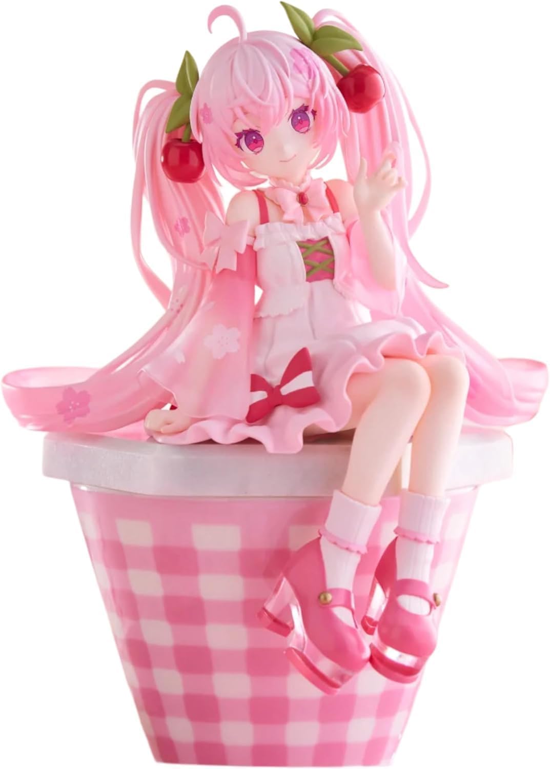 初音ミク　桜ミク　fashion ぬーどるストッパー　2025 フィギュア Amazon.co.jp: 桜ミク ぬーどるストッパーフィギュア​ 桜ミク